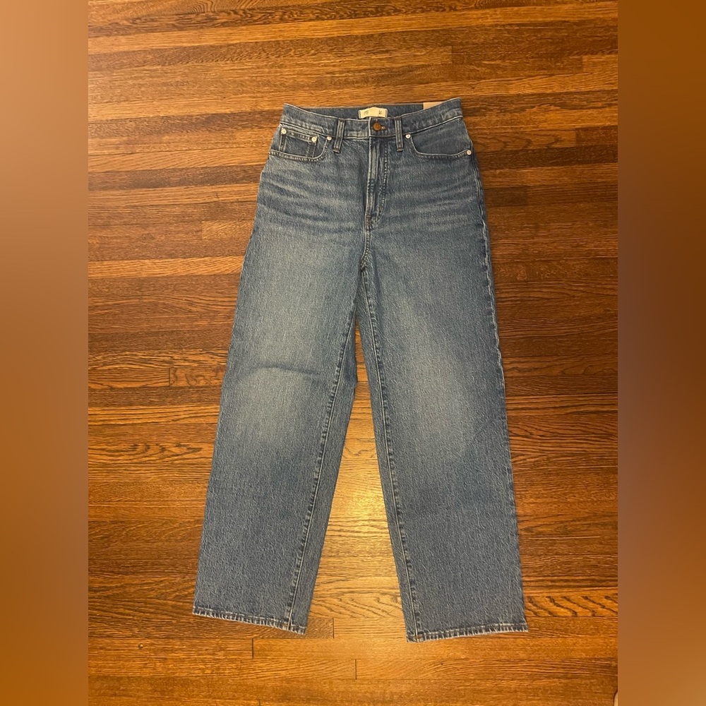 Madewell Perfect Vintage Wide-Leg Crop Jean TALL